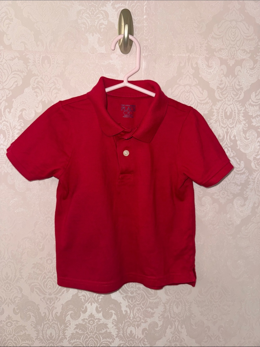 2/$15 The Children's Place Red Polo Shirt for Kids